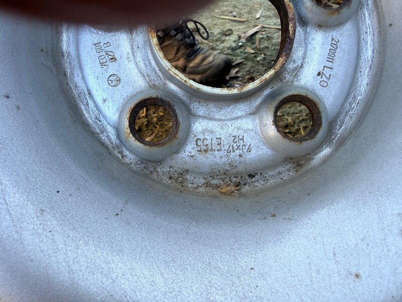 Set roti VW Transporter T5 / T6 Jante otel anvelope iarna Continental